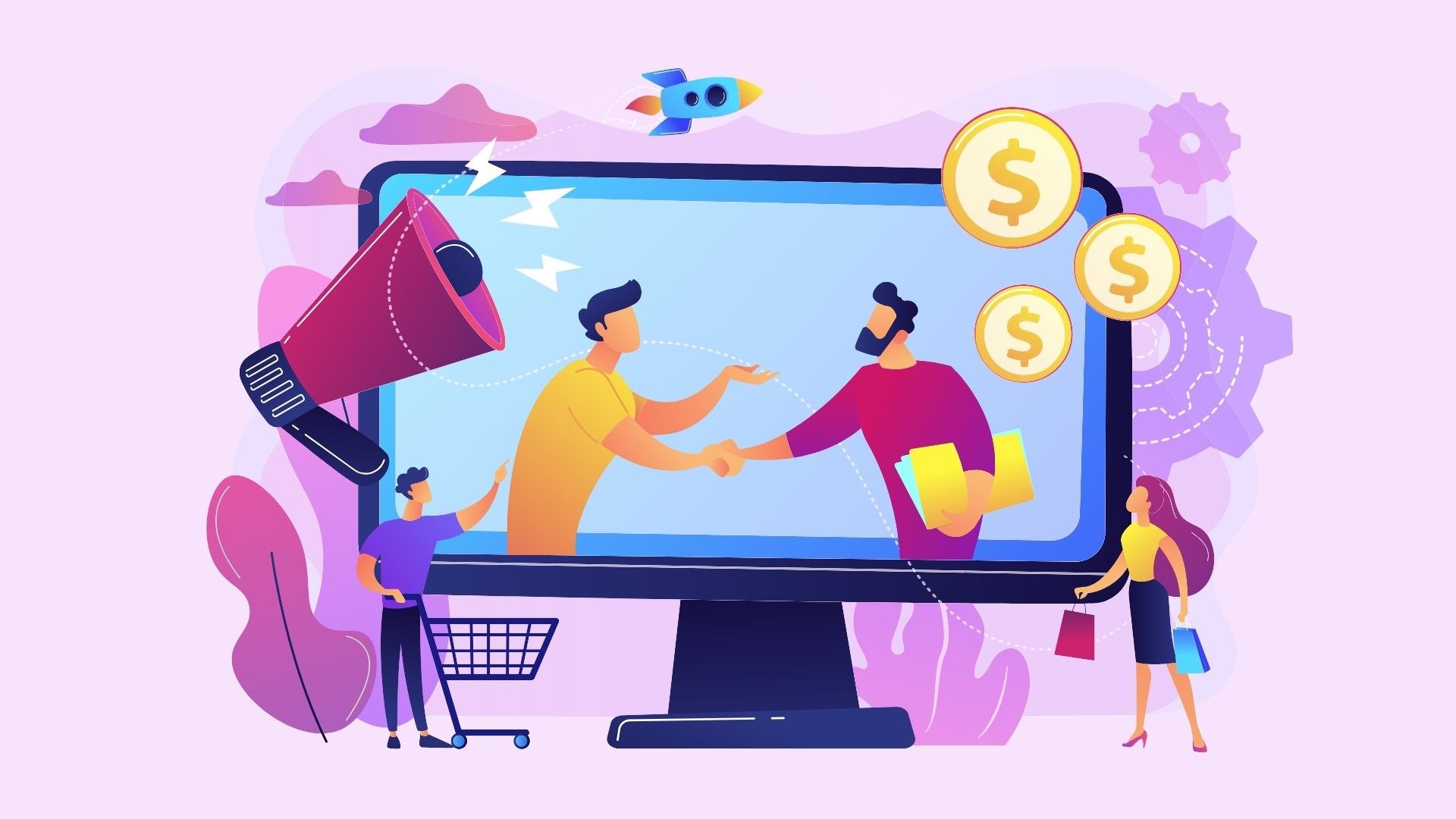 فتاة تعمل على الحاسوب